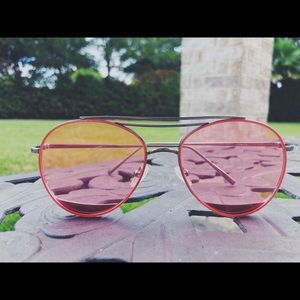 Vintage pink glasses